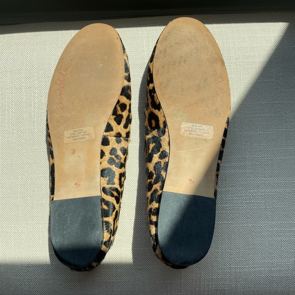 Sam Edelman Alaine calf hair leopard flats. Gently worn. - Picture 2 of 4